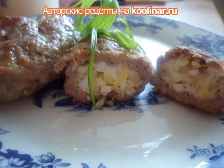 Зразы с яично-сырной начинкой: шаг 12
