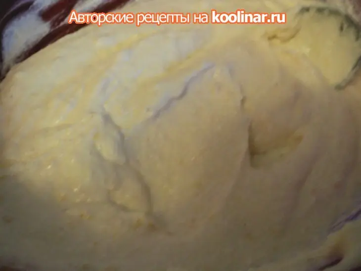 Творожная запеканка-торт  «три вкуса».: шаг 5