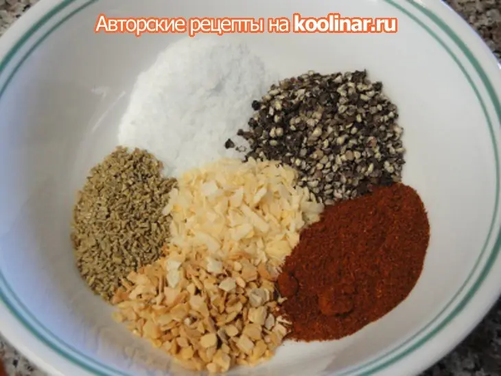 Мясо с фенхелем,чесноком и картофелем: шаг 2