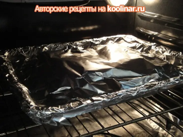 Мясо с фенхелем,чесноком и картофелем: шаг 4