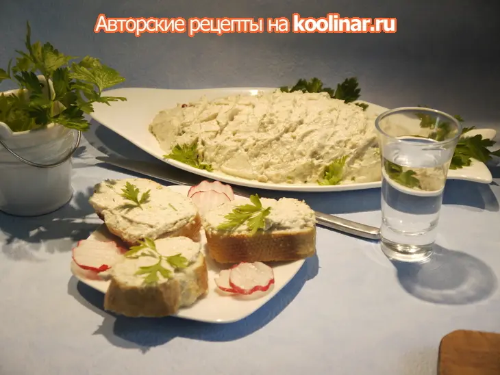 Селедочный паштет „киевский“: шаг 3