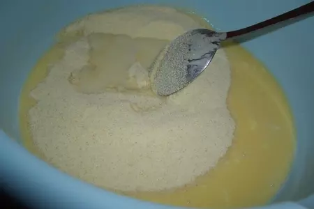 Печенье из манки: шаг 3