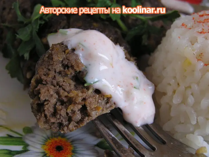 Котлетки «восточные сказки»: шаг 4