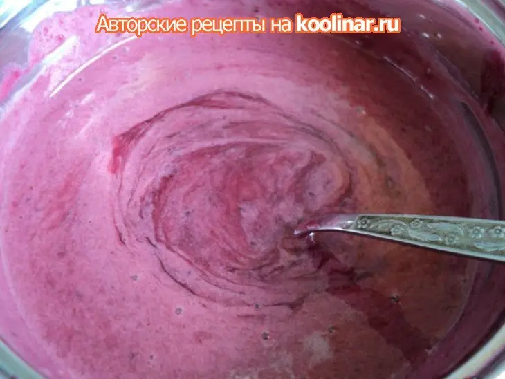 Торт «черносмородиновое наслаждение» (delice au cassis)  по рецепту от джеймса мартина.: шаг 7