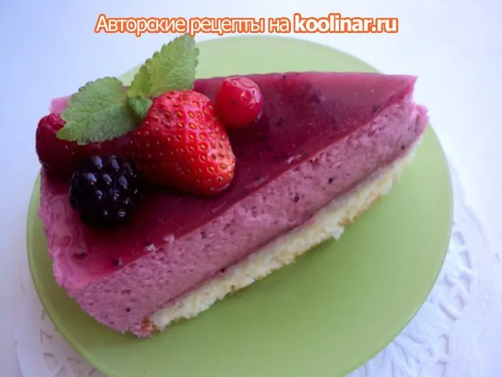Торт «черносмородиновое наслаждение» (delice au cassis)  по рецепту от джеймса мартина.: шаг 16