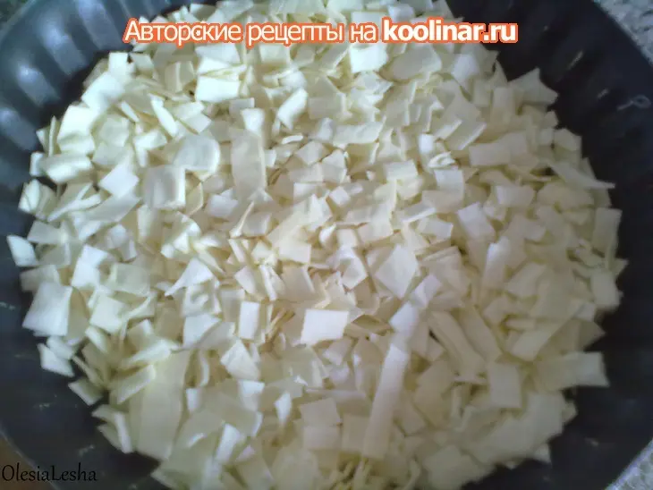 Мгновенный пирог с капустой...(быстро,просто и легко): шаг 2