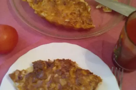 Мгновенный пирог с капустой...(быстро,просто и легко): шаг 10