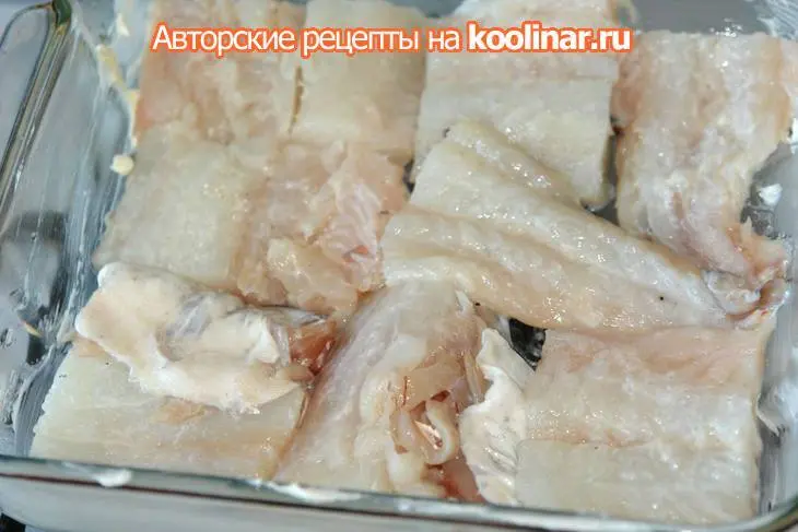 Пикша запечённая под хрустящей корочкой: шаг 2