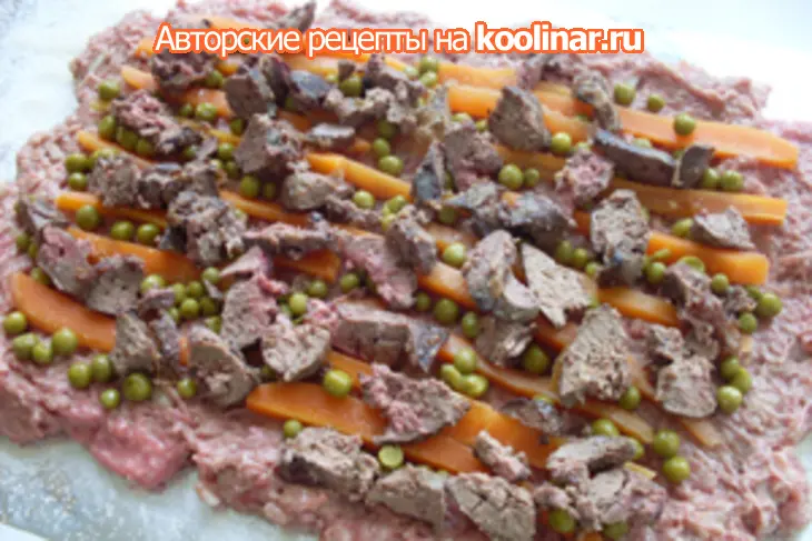 Рулет вкусный: шаг 4