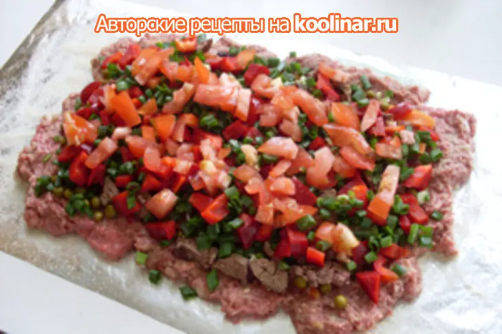 Рулет вкусный: шаг 5