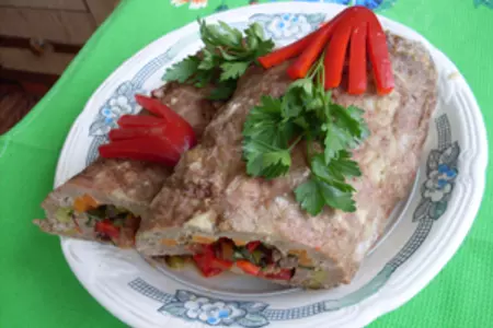Рулет вкусный: шаг 8