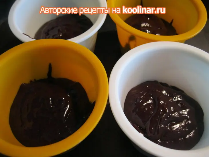 Шоколадный фондан (fondant).: шаг 4