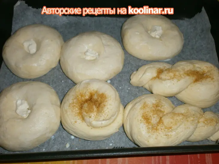 "нескучные "ароматные булочки на миндальном молоке: шаг 3