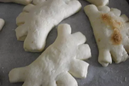 "нескучные "ароматные булочки на миндальном молоке: шаг 4