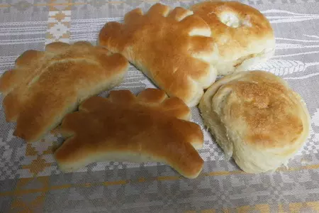 "нескучные "ароматные булочки на миндальном молоке: шаг 6