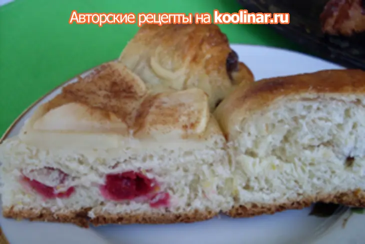 Пирог яблонька: шаг 8
