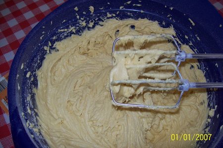 Пирог с ревенем под безе.: шаг 5