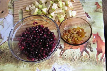 Курица с фруктовой свитой.: шаг 2