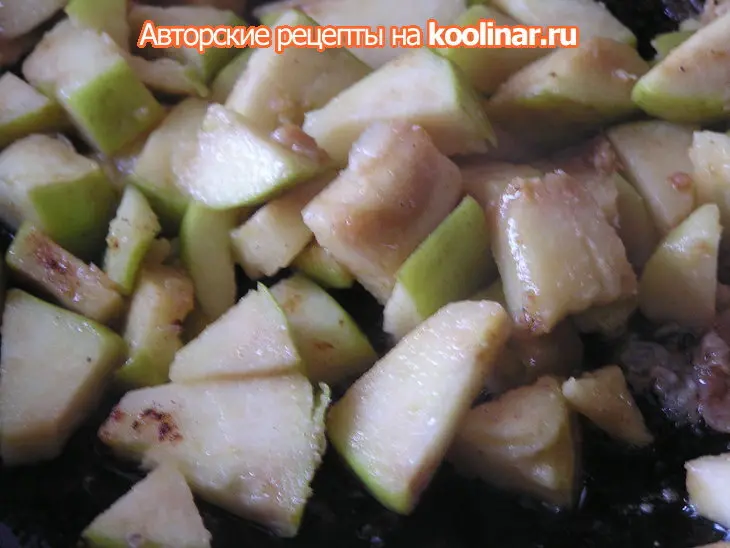 Курица с фруктовой свитой.: шаг 3