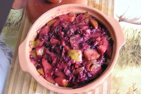 Курица с фруктовой свитой.: шаг 4
