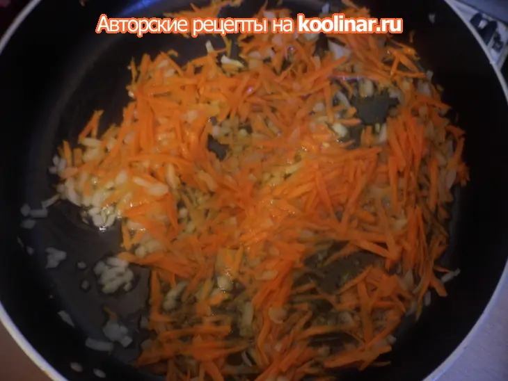 Lumaconi с фаршем, под шубкой: шаг 6