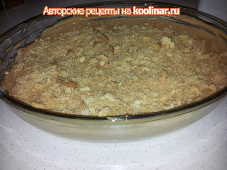 Торт из печенья на скорую руку: шаг 2