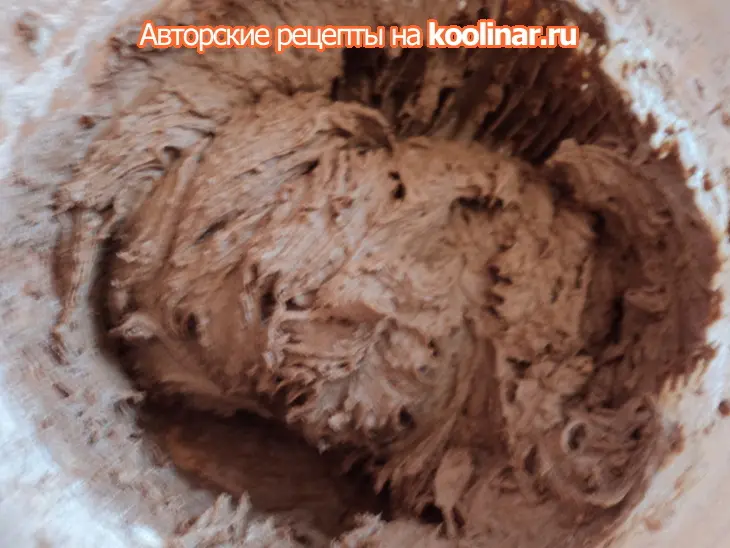 Пирожное шоколадное с мятой и клубникой.: шаг 1