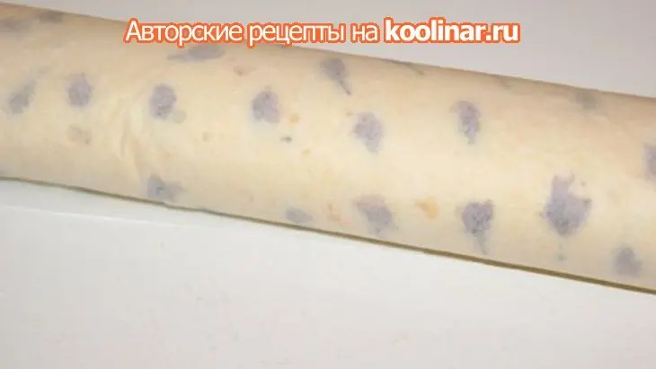 Бисквитный рулет "японский шелк": шаг 10