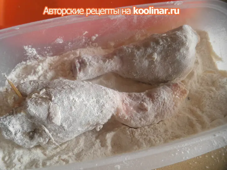 "ножки", фаршированные грибами: шаг 2