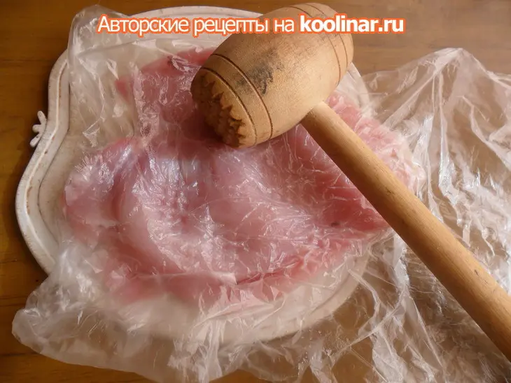 Куриный рулет с цуккини: шаг 1