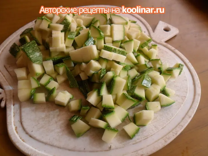 Куриный рулет с цуккини: шаг 2