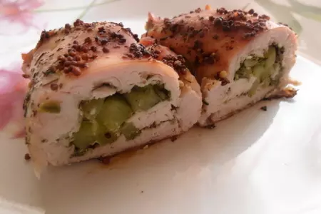 Куриный рулет с цуккини: шаг 8