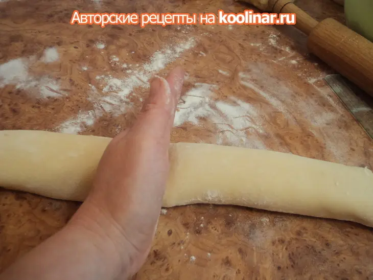 Пирожки "быстрые и слоеные". ( в которые я влюбилась): шаг 7