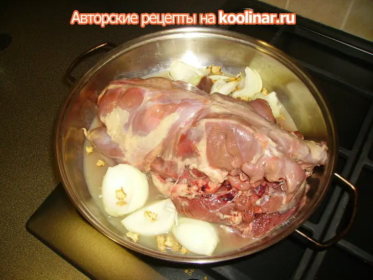 Дикий гусь с капустой: шаг 3