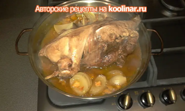 Дикий гусь с капустой: шаг 4