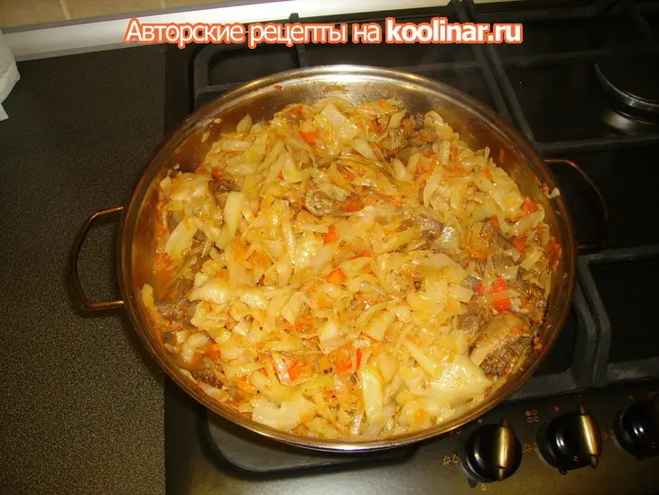 Дикий гусь с капустой: шаг 10