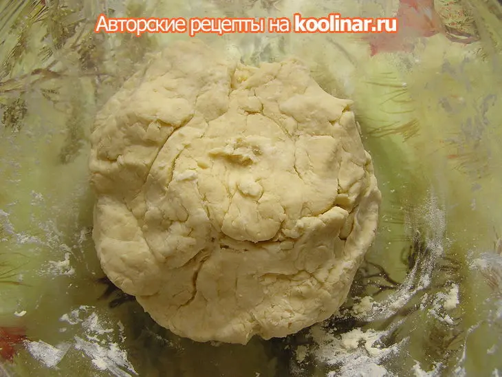 Песочные полоски с пикантной яблочной начинкой.: шаг 2