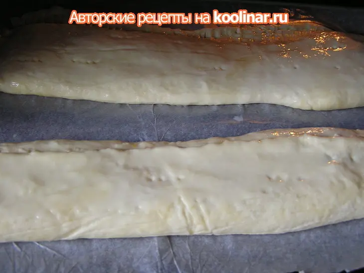 Песочные полоски с пикантной яблочной начинкой.: шаг 6