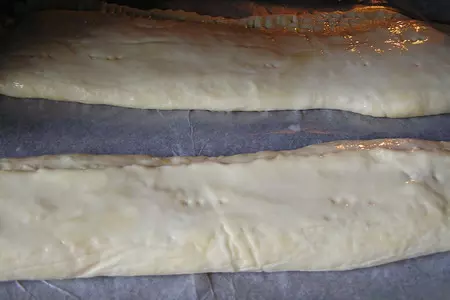 Песочные полоски с пикантной яблочной начинкой.: шаг 6