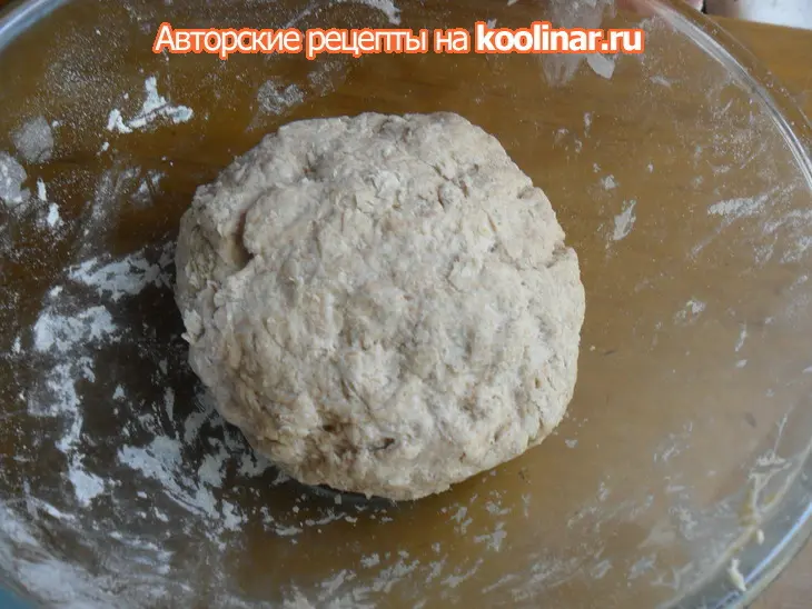 Серый содовый хлеб: шаг 3