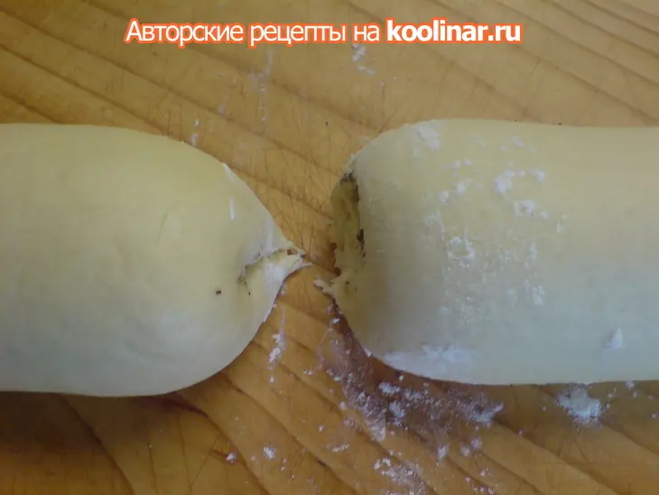 Пирожки "слоёные"  с маком!: шаг 4