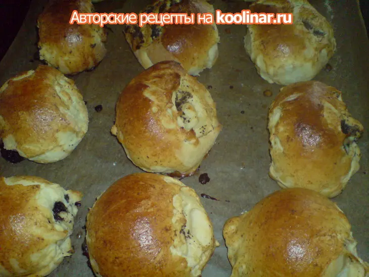 Пирожки "слоёные"  с маком!: шаг 7