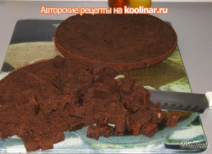 Торт "кокосовая роскошь": шаг 9