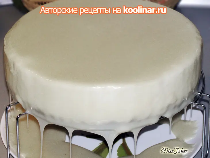 Торт "кокосовая роскошь": шаг 14