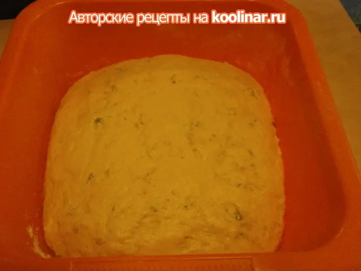 Сдобный пирог " букет роз": шаг 5