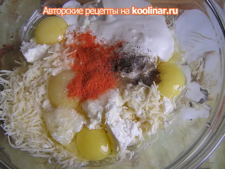 Оладьи зеленые с мясной подливкой «кикиморово счастье»: шаг 2