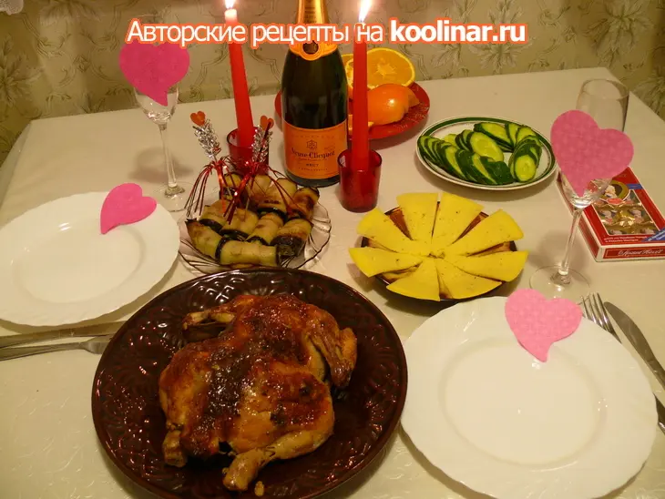 Курочка запеченная в рукаве: шаг 2
