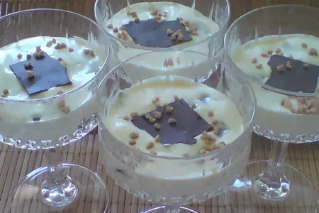 Parfait/  парфе из яичного ликёра и чёрного шоколада: шаг 7