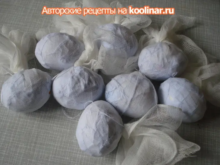 Пасхальные яйца"морская волна" -: шаг 3