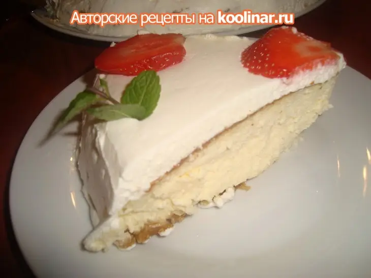Чизкейкчик с клубничным соусом "для тех, кому нечего терять": шаг 8